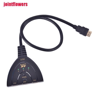 jtcl cable divisor hdmi de 3 puertos 1080p conmutador adaptador de concentrador para hdtv ps4 xbox jtt