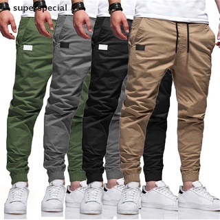 【cial】 Men's Pants Casual Tactical Long Trousers Harem Pants Hip Pop Streetwear Casual Cargo Pants Jogger .