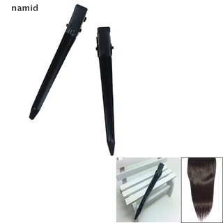 [namid] 10pcs professional metal hair clips sectioning salon hairdressing curling grip [namid]