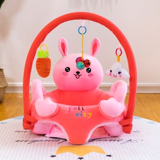 Plush Design Baby Seat Cover / Seat / Sofa Chair | Fashion Cartoon Baby Sofa Support Seat Cover Learning To Sit Plush Chair w/o Filler (3)