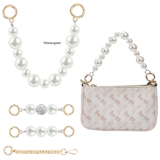 [oneaugust] imitación perla bolso bolsos cadenas. (1)