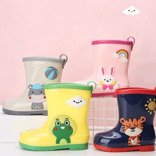 Botas de lluvia para niños botas de lluvia para bebés niños y niñas de 1Y-7 años