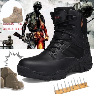 39-47 hombres botas tácticas botas del ejército botas de combate botas militares botas de senderismo