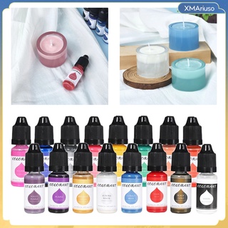 pigmento epoxi resina tinte líquido resina colorante diy manualidades 0.34oz/botella