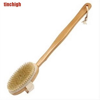 [Tinchigh] Cepillo de madera para baño, ducha, cuerpo, espalda, Spa, fregador [caliente]