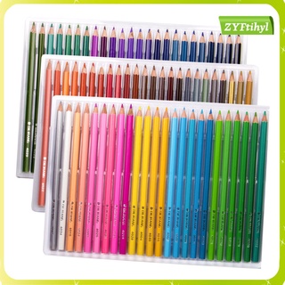 lápices de colores premium profesionales paquete de 72 lápices de pintura para colorear (9)