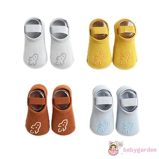 babygarden-lindo calcetines de bebé, de dibujos animados vendaje calcetines con puntos de pegamento en la parte inferior para caminar aprendizaje bebés