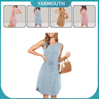 yarmouth transpirable midi vestido de color sólido de un solo pecho vestido de dobladillo irregular para baile
