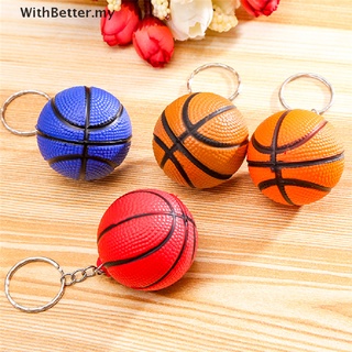 [withbetter] Llavero de baloncesto lindo llavero de bola llavero joyería regalos creativos aleatorios [MY]