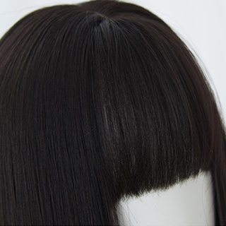 peluca larga negra con flequillos resistente al calor sintético pelo recto peluca femenina els peluca afroamericana (7)