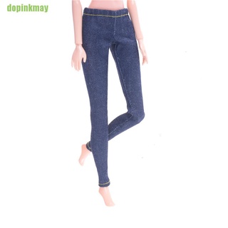 dopinkmay 2pcs nueva moda Jeans fondos pantalones pantalones para 1/6 BJD muñeca accesorios PAC (6)