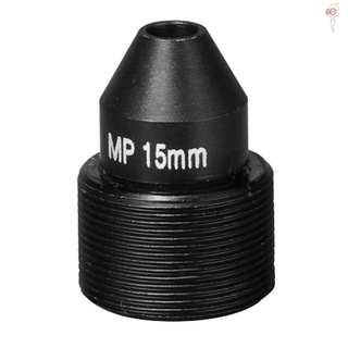 Hd Megapixel lente de agujero M12 CCTV MTV junta 15 mm lente 1/" apertura F grado para cámaras de seguridad