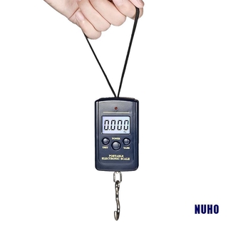 Gancho Digital Lcd Nuho con 40kg/10g Para equipaje colgante/Peso De equipaje (1)
