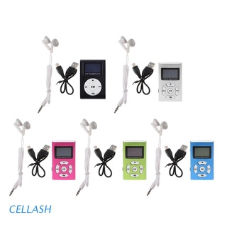 cellash mx-808 mini usb de aluminio pantalla lcd 32gb micro sd tf tarjeta digital música mp3 reproductor