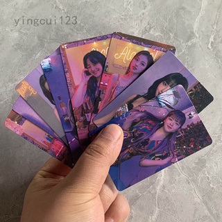 Yingcui123 youzhibaihu1 10sheets/set kpop twice lomo card hd tarjeta fotográfica colectiva tarjetas de concierto postal