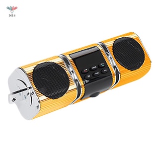 Bocina Estéreo Bluetooth USB AUX SD FM Radio reproductor MP3