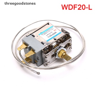 [threegoodstones] termostato para refrigerador wdf20-l 250v controlador de temperatura de metal para el hogar