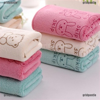 [Gentle] 2 piezas linda toalla de microfibra absorbente de secado de baño toalla de playa bebé niños dibujos animados toalla