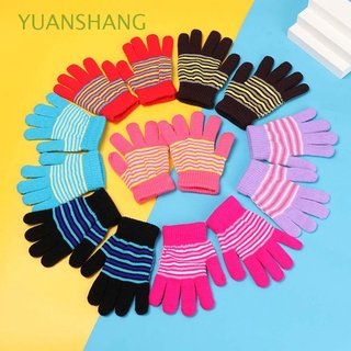 Yuanshang guantes De Dedo Para niños cálidos a prueba De viento Para invierno/deportes al aire libre