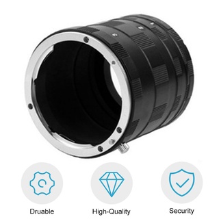 【laptopstoreqa】Camera Adapter Macro Extension Tube Ring for NIKON DSLR Camera Lens