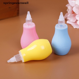 [springevenwell] 1 pza aspirador nasal de silicona para recién nacidos/aspiradores nasales de succión de mocos calientes