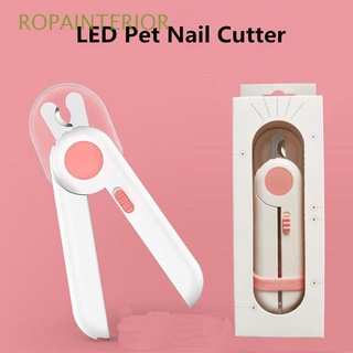 Ropa interior para gatito cortadora De uñas con luz LED multicolor