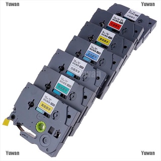 <yuwan> cinta de etiquetas de 12 mm 9 mm tz-231 pt-e100b d210 para impresoras brother p-touch