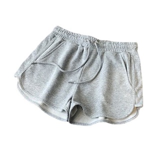 Pantalones cortos de algodón de cintura alta de las mujeres pantalones cortos de casa pantalones cortos de moda