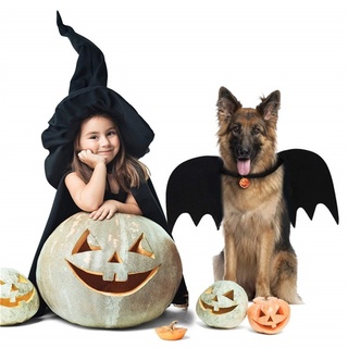 disfraz de halloween para mascotas, alas de murciélago, arnés para caminar, chaleco, correa para el pecho, con correa para perro, gato (6)