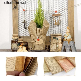 SIHAI Wrapping Paper Wrap Gift Wrap Double Sided Christmas Kraft Paper Vintage .