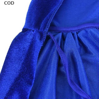 [COD] Adult Unisex Velvet Halloween Costumes Cloak Hood Cape Fancy Dress Cosplay Coats HOT