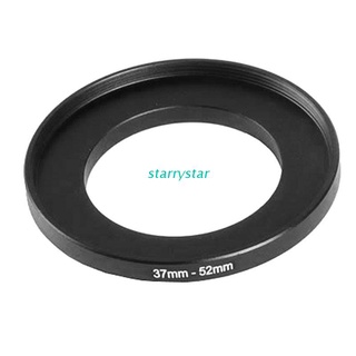 star 37mm-52mm 37-52 mm 37 a 52 step up lente anillo adaptador filtro metal negro