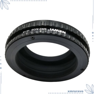 M42 to M39 10mm-15mm Focus Lens Screw Mount Adapter Easy Transfer