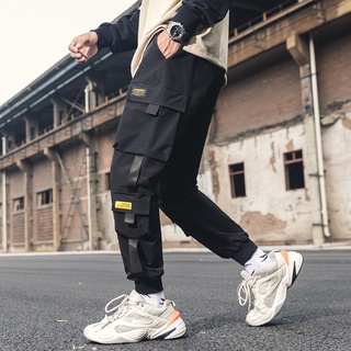 !!!!! venta caliente!! 2021 nuevo hip hop joggers pantalones de carga de los hombres pantalones harén multi-bolsillo cintas hombre pantalones de chándal streetwear casual hombres pantalones s-5xl