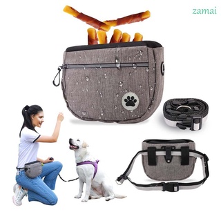 Zamai Doggie Cachorro con alimentación ajustable para perros/bolsa De entrenamiento ajustable para perros al aire libre bolsa De Cintura para Alimentos/Multicolor