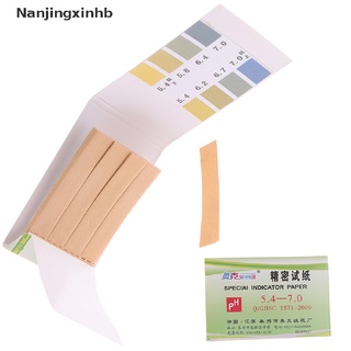 [nanjingxinhb] rango de ph ácido 5.4-7.0 ph papel litmus agua papel alcalino kit de prueba indicando [caliente]