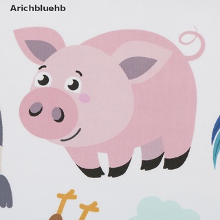 (arichbluehb) preciosos animales de granja pegatina de pared de los niños dormitorio vaca caballo cerdo pollo mural arte en venta