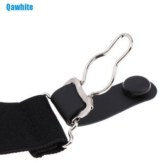 Qawhite Shirt Stays Garter Belt Suspenders Elastic Shirt HolderAdjustable Sock Suspender (6)