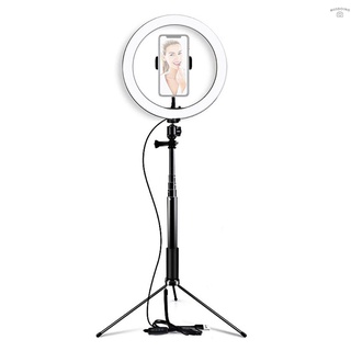Luz de relleno de 20 cm anillo de luz suplementaria luz LED plegable luz de relleno para fotografía transmisión en vivo maquillaje YouTube Video con Selfie palo de hierro trípode soporte remoto obturador teléfono titular (1)