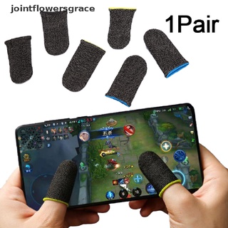 jgcl 1 par de guantes a prueba de sudor/manga de dedo/pantalla móvil/juego de gracia