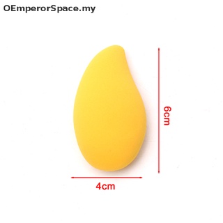 Oemp 1-3 pzs esponja de maquillaje suave en forma de Mango/esponja de maquillaje facial/polvo cosmético