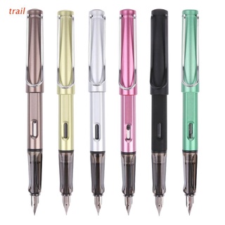 trail luxury - bolígrafo estilográfica para hombre, diseño de negocios, regalo para estudiantes, 0,38 mm, caligrafía duradera