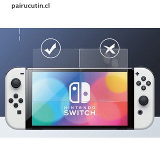 (Nuevo *) 2 Piezas De Vidrio Templado 9H HD Protector De Pantalla Película Para Nintendo Switch OLED pairucutin.cl