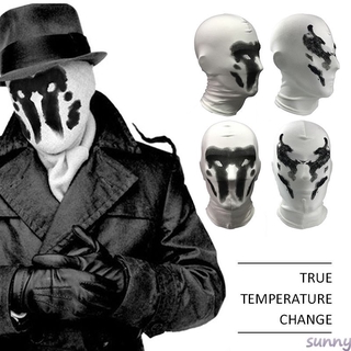Disfraz De Halloween Rorschach Moviéndose Inkblot Máscara sunny (1)