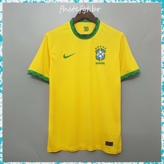 [fhstefgt.br]2020 Camiseta De fútbol Brasil Brasil local
