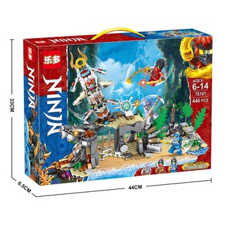 Ninja Go Building Blocks Set The Village Box Mini Figures Toys Compatible With Lego 76101