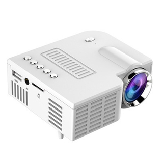 [Hottest Item] UC28C Mini proyector portátil LED TFT LCD Manual auriculares Multichip lente