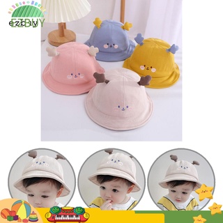 [EY] Cálido sombrero de bebé niño de algodón pescador gorra absorbente de sudor para exteriores