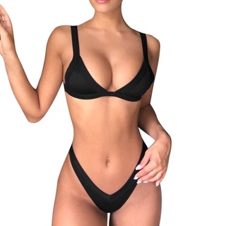 Vestido De playa Para mujer/Bandeau/Conjunto De bikini Para mujer/Ni/Ni push up brasileño Mai fashion beach~[Bgk]