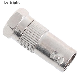 Leftright 1pcs BNC hembra a F tipo macho RF conector de Cable Coaxial adaptador de Metal MY (1)